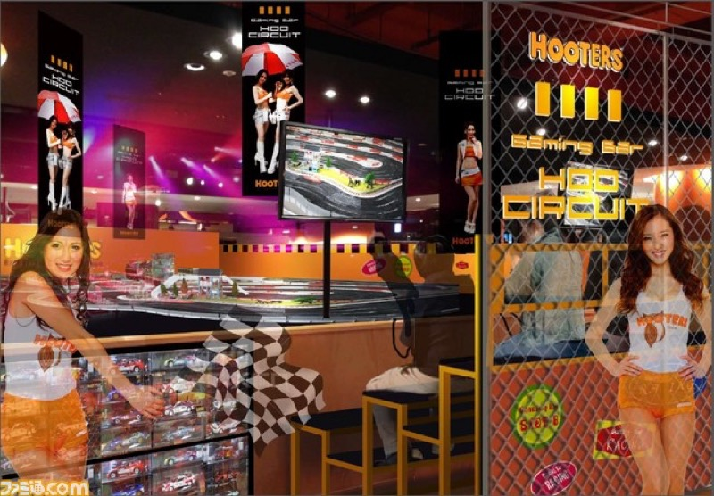 Illustration for article titled Hooters and Namco Are Opening a New Arcade in Tokyo